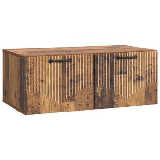 vidaXL Mueble Para Tv De Pared Madera Envejecida 78,5 X 41 X 30 Cm Vidaxl