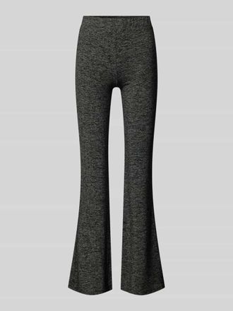 Only Schlaghose mit elastischem Bund und Glitzerfaden Modell ROMA in Silber, Gr&ouml;&szlig;e XS