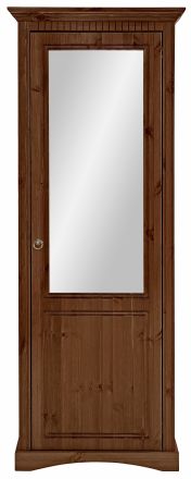 HOME AFFAIRE Schuhschrank »Rustic« aus massiver Kiefer, mit Spiegel, für ca. 16 Paar Schuhe