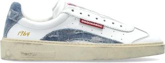 Dsquared2 Rider Sportschoenen - Dames - Sneakers - Wit - 39 EU - Katoen - Schoenen