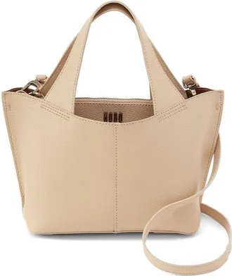 Hobo Small Vida Leather Tote in Almond Coconut Shell at Nordstrom