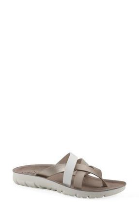 White Mountain Bertina Sandal in White Taupe Gold at Nordstrom Rack, Size 9.5
