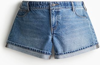 H&M MAMA Jeansshorts - Blue