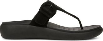Vionic Womens Activate Rx Sandals In Black Suede