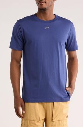 Off-white Slim Fit OFF Stamp Graphic T-Shirt in Dark Blue-White at Nordstrom Rack, Size Xx-Large