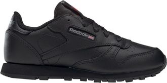Reebok Mens Classic Leather Sneaker, Black 1, 11 UK Child