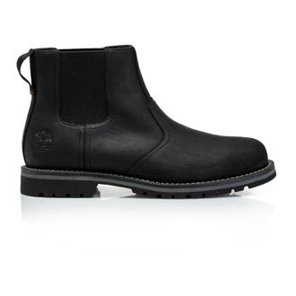 Timberland Schoenen, Heren, Zwart, 40 EU, Leer, Larchmont Chelsea Boots