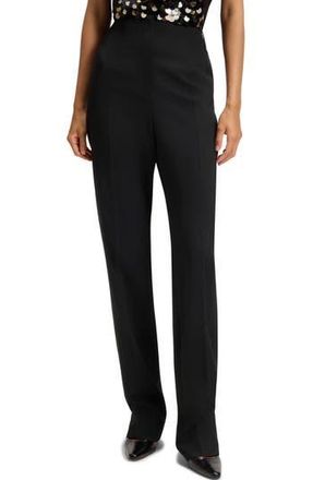BOSS Tanjana Slim Fit Pants in Black at Nordstrom Rack, Size 4