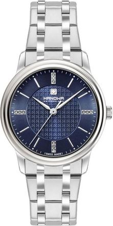 Hanowa Emilia Quartz Crystal Blue Dial Ladies Watch 16-7087.04.003