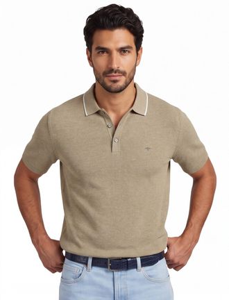 Fynch-Hatton Bruine polo Fynch Hatton