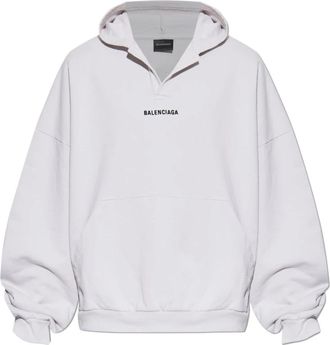 Balenciaga Hombre, Sudaderas, Gris, Talla: L