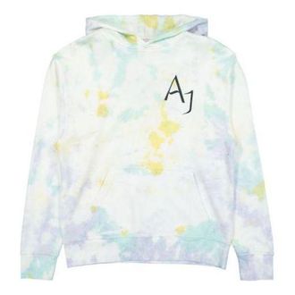 Nike Jordan Mens Air Jordan Sport DNA Kangaroo Pocket Tie Dye Logo Yellow Green DM1410-530