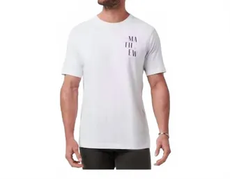 Travis Mathew Art Scene T-Shirt In White