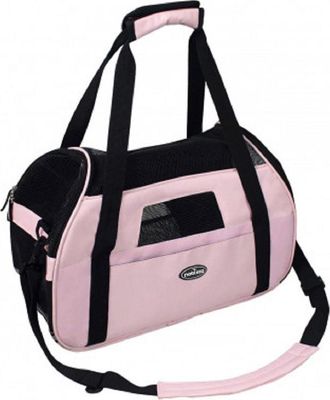 Trade Shop Trade Shop - Borsa Trasportino Animali Nobleza Con Prese DAria 42 X 20 X 29 Cm Taglia M - Rosa