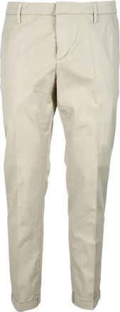 Dondup Heren, Broeken, Beige, Maat: W31 Katoen