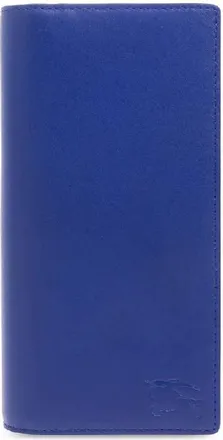 Burberry EKD Bi-Fold Continental Leather Wallet - Knight