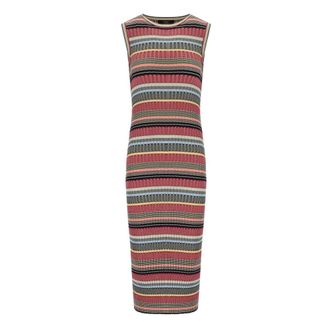 Max Mara Snob Midi Dress - female - Weekend Max Mara - Knitted Dresses - Multicolor - XS - Dresses