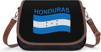 Generic Flag of Honduras Fashion Womens Crossbody Bags Novelty Handbag Shoulder Bag Purse