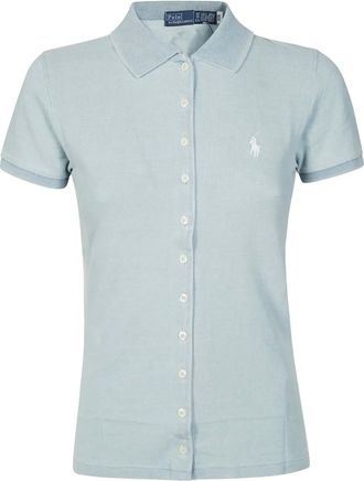 Polo Ralph Lauren Polo con bottoni - Blu