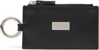 Maison Margiela Numeric Leather Key Ring Pouch - Heren - Portefeuilles - Zwart - ONE Size - Leer - Accessoires