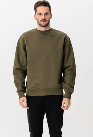 Perform Collection Zware ronde hals - leger