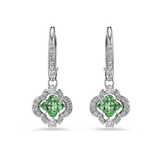 Swarovski Una Angelic Drop Oorbellen - Dames - Oorbellen - Grijs - ONE Size - Accessoires
