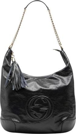 Gucci Borsa Hobo in Pelle Pre-owned - - Pre-owned - Donna - Nero - ONE SIZE