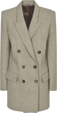 Isabel Marant Grey Double Breasted Blazer