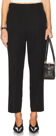 Vince Utility Tab Easy Pull On Pant In Black
