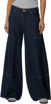 Kut from the Kloth Blake High Waist Superwide Leg Jeans in Marketable at Nordstrom, Size 10