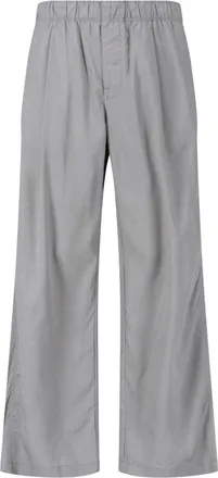 Our Legacy Gray Leisure Viscose-Blend Wide-Leg Pants