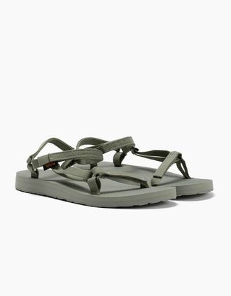 Teva Womens Teva Original Universal Slim Womens Seagrass Sandals - Green - Size: 7