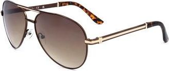 Guess Brown Gradient Pilot Mens Sunglasses GF0173 48F 61