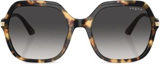 Vogue Eyewear tortoiseshell-effect sunglasses - women - Acetate - 56 - Yellow