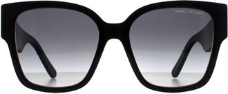 Marc Jacobs Square Womens Black Grey Gradient 698/S - One Size