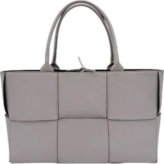Bottega Veneta Pre-owned Tote Bags, female, Gray, Size: ONE SIZE Pre-owned Tote Bag
