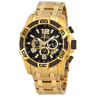 Invicta Pro Diver Chronograph Black Dial Mens Watch 25853