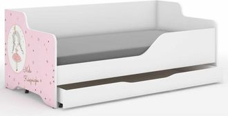 OEM Cama Infantil Lilu 160x80 Princess - Laterales