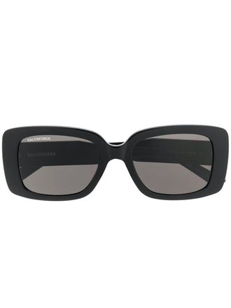 Balenciaga Paris square-frame sunglasses - unisex - Acetate - 52 - Black