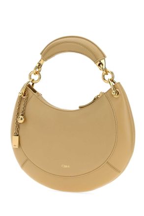 Chlo&eacute; Womens Beige Leather Chlo&atilde;&copy; Banana Handbag Dustybeige Borse A Tracolla Bag
