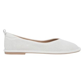 Estro & Luminara Ballerinas, female, White, Size: 10 US Ballet Flats