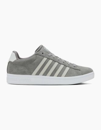 K-Swiss Mens K.Swiss Court Tiebreak II Sneaker LIGHT GREY - Size: 10