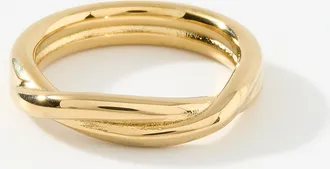 Simons Womens Twisted-look ring