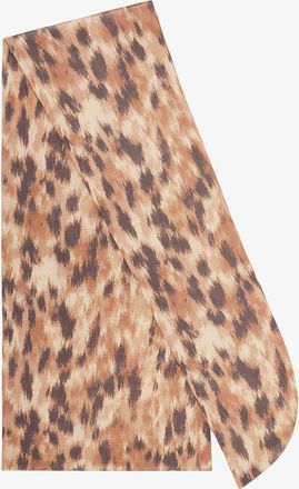 Ganni Burro Wrap Scarf in Print Recycled Polyester