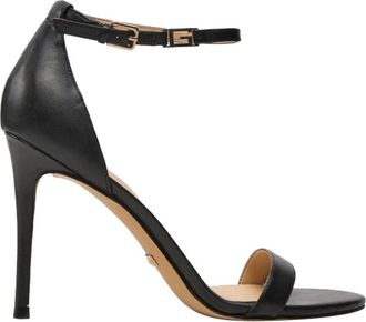 Guess Elegante Hoge Hak Sandalen - Dames - Sandalen met hakken - Zwart - 41 EU - Schoenen