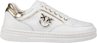 Pinko Ss 0159P001Zhc Low-top Sneaker - Dames - Sneakers - Wit - 39 EU - Schoenen