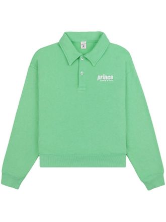 Sporty & Rich Prince Sporty cotton polo shirt - Green
