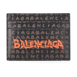 Balenciaga Portemonnees & Kaarthouders - Heren - Accessoires - Bruin - Maat: ONE Size Katoen