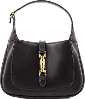 Gucci Borsa passepartout Jackie 1961 mini in pelle - Nero