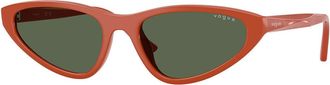 Vogue Eyewear VO5726SU 331071 Womens Sunglasses Orange Size 55